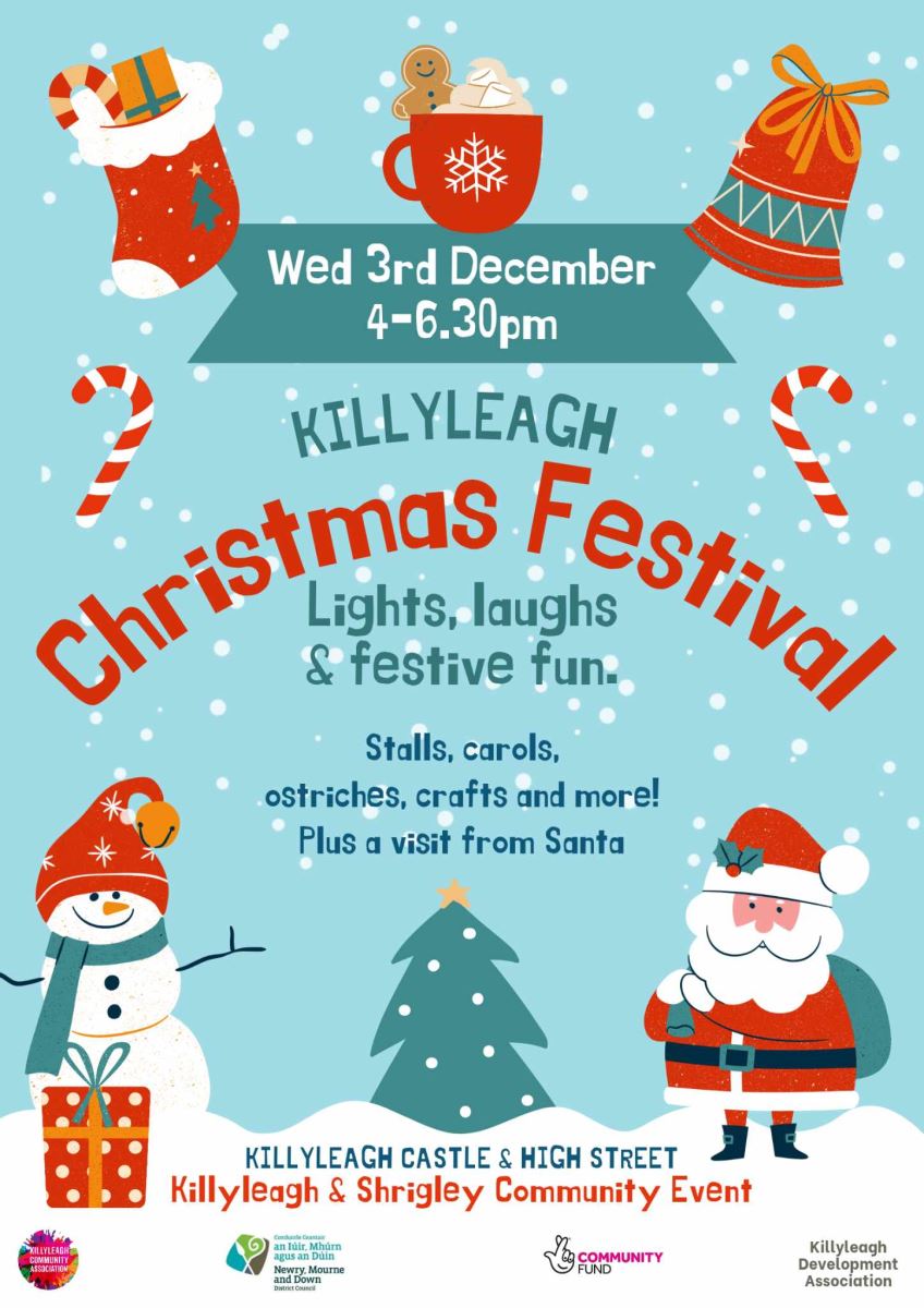 Killyleagh Christmas Lights Switch on details for 2025